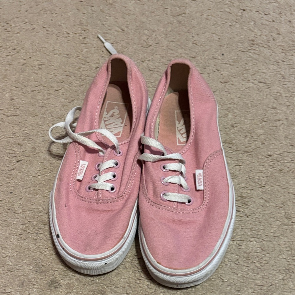 Vans Classic Pink Lace-Up Shoes